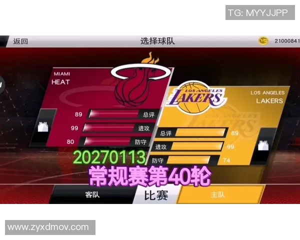 湖人对阵热火精彩直播网址推荐及比赛前瞻分析